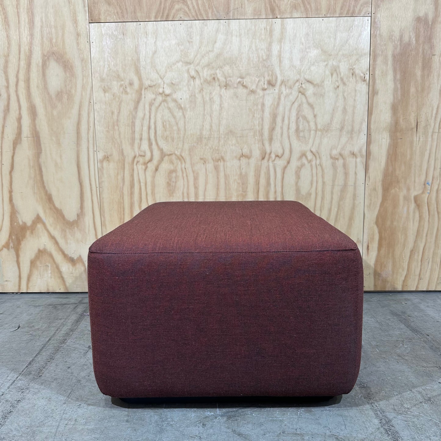 Sebel Smart Softies Bloc Ottoman in Burgundy