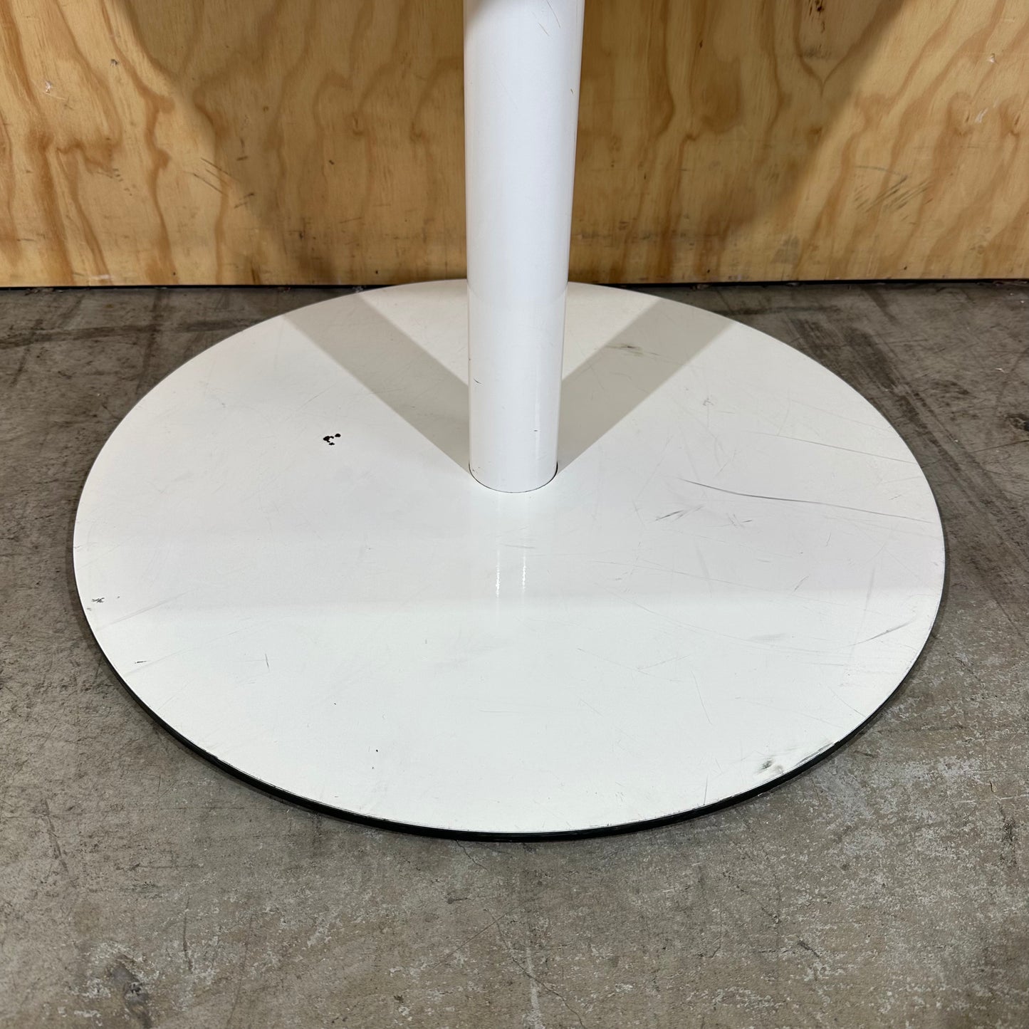 Rectangular Table with Round Base