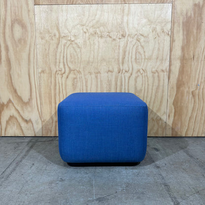 Sebel Smart Softies Bloc Square Ottoman in Blue