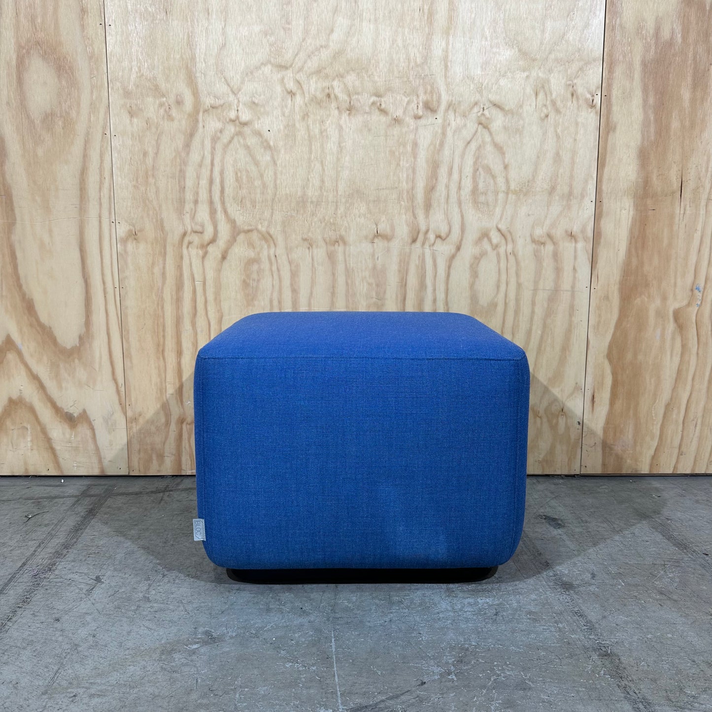 Sebel Smart Softies Bloc Square Ottoman in Blue
