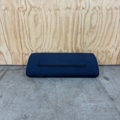 Cylindrical Navy Couch Cushion