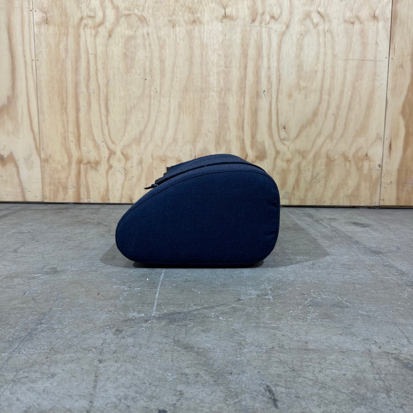 Cylindrical Navy Couch Cushion