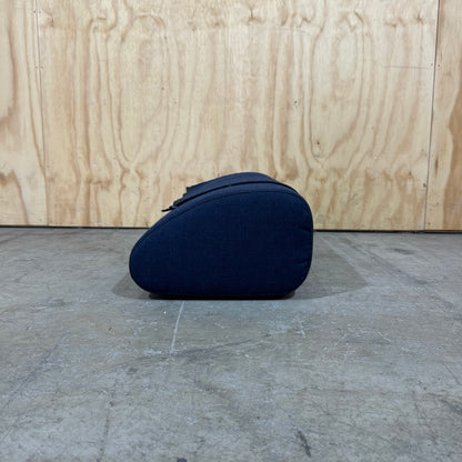 Cylindrical Navy Couch Cushion