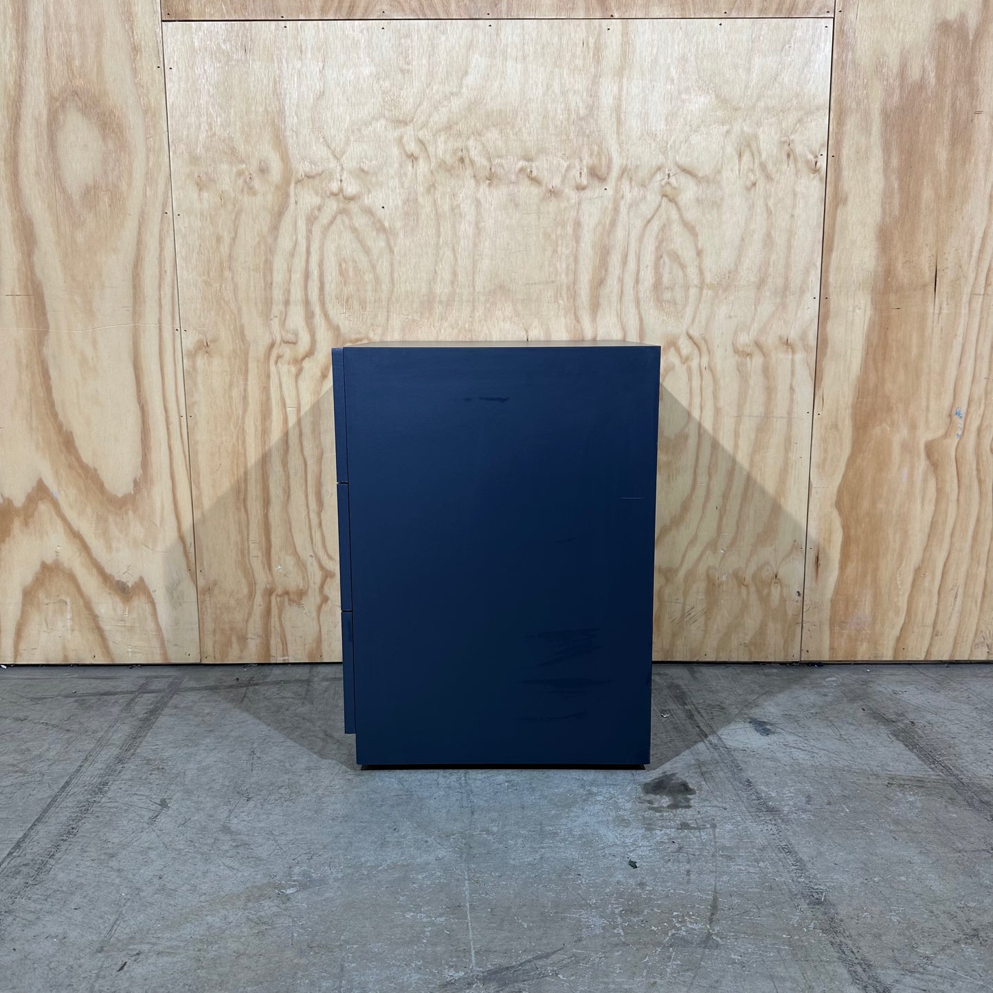 Charcoal three drawer Pedestal