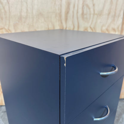 Charcoal three drawer Pedestal
