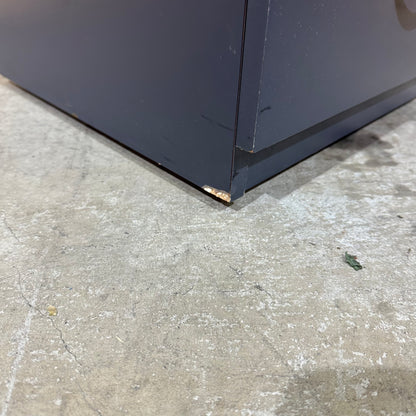 Charcoal three drawer Pedestal