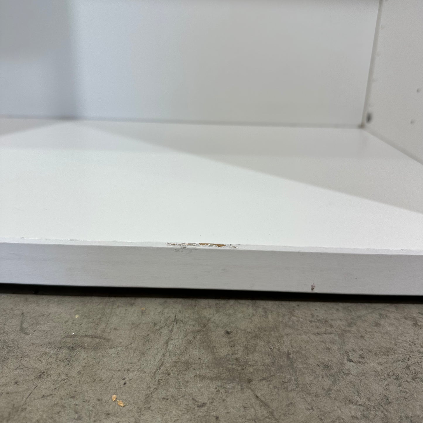 White Four-Cube Shelving Unit