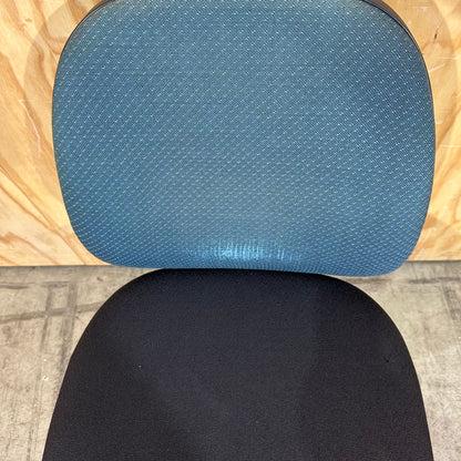 Stem Task Chair with Teal Back