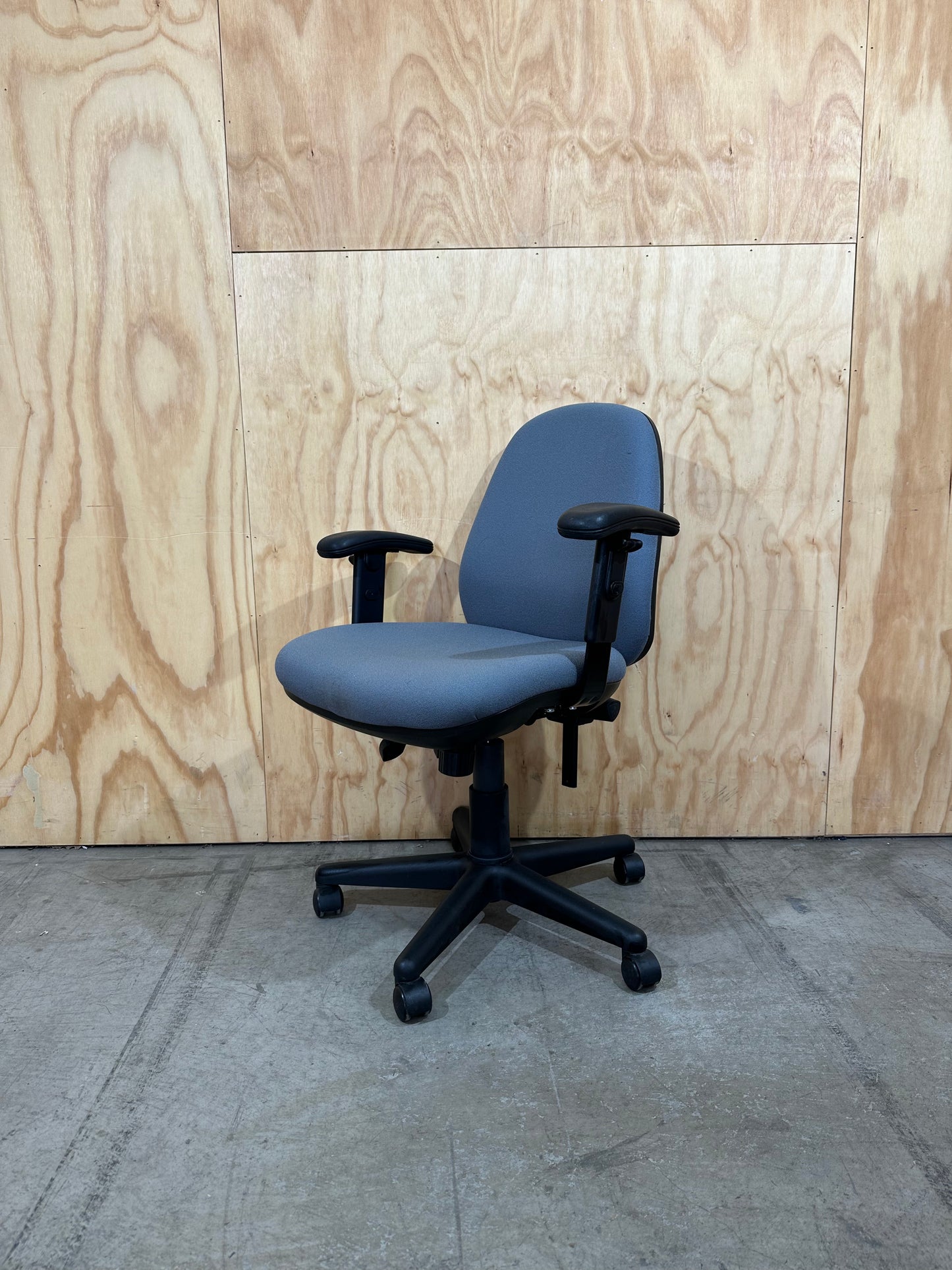 Blue/Grey Fabric Ergonomic Task Chair
