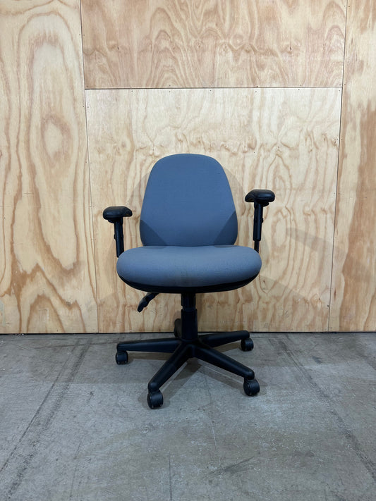Blue/Grey Fabric Ergonomic Task Chair