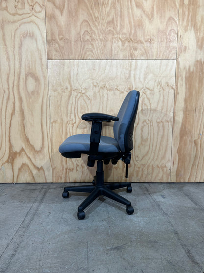 Blue/Grey Fabric Ergonomic Task Chair