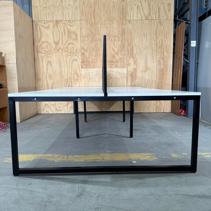 Jason L 6 Person Workstation with Partitions