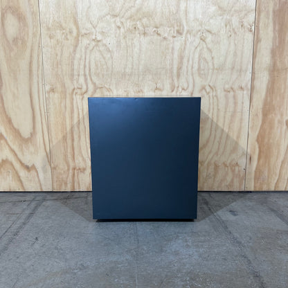 Dark Grey Metal Pedestal