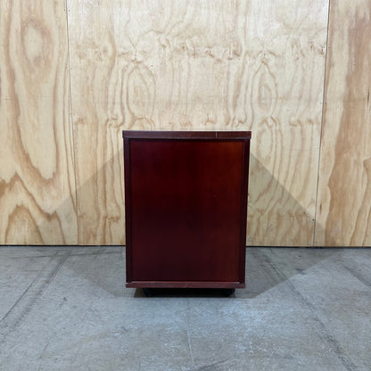 Mahogany Veneer Pedestal