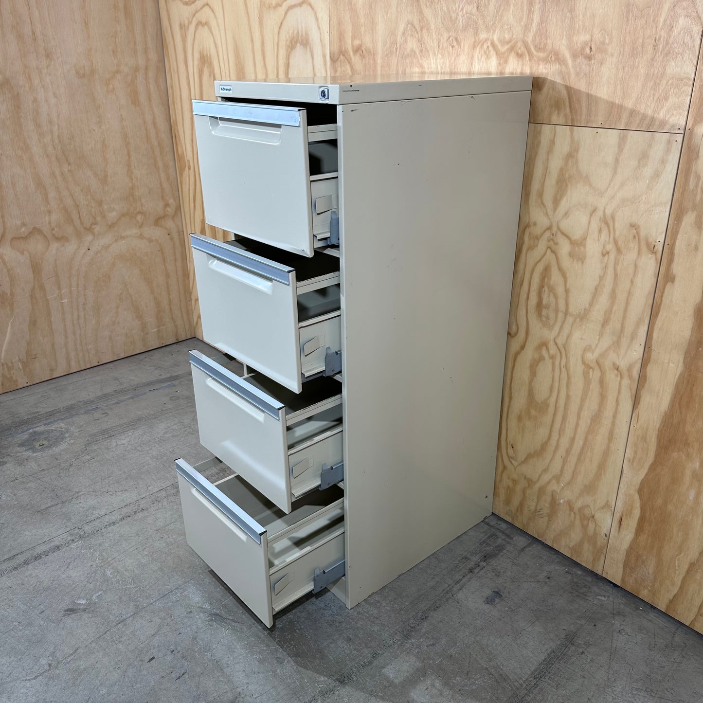 Beige Hi-Strength Filing Cabinet