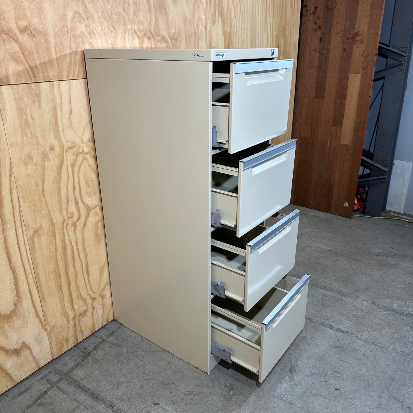 Beige Hi-Strength Filing Cabinet