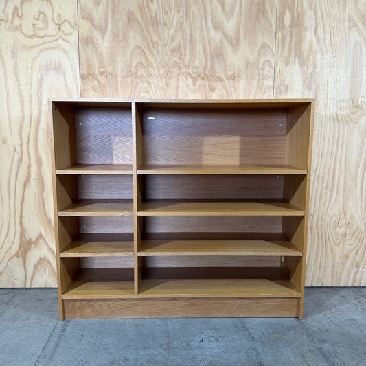 Contemporary Oak Shelving Unit