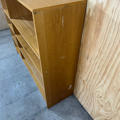Contemporary Oak Shelving Unit