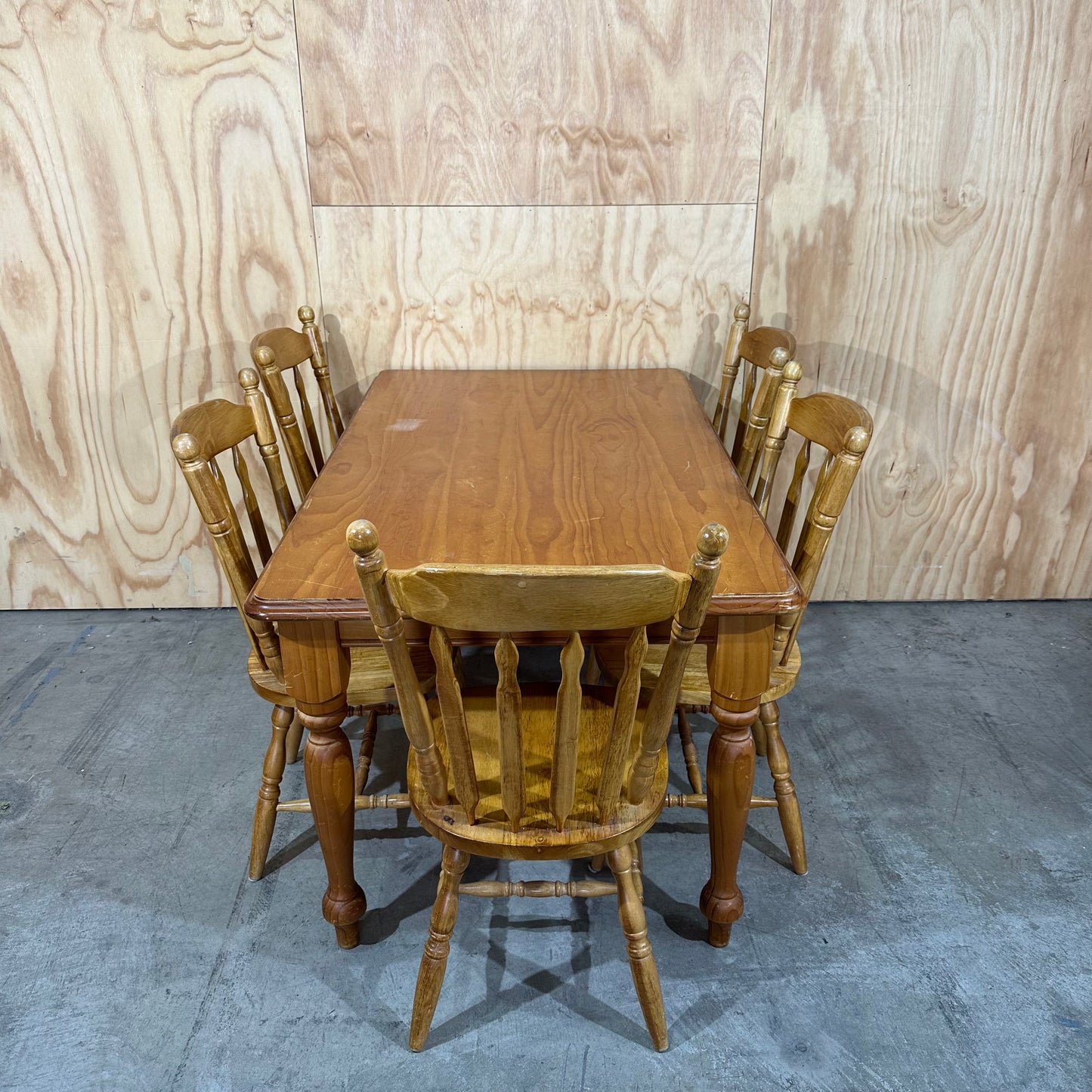 Classic Solid Timber Dining Set