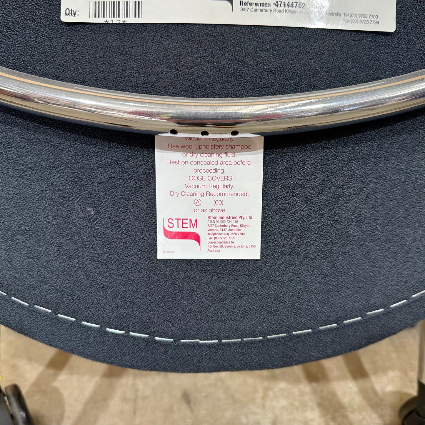 STEM Series Navy Nesting Chair by Kusch+Co