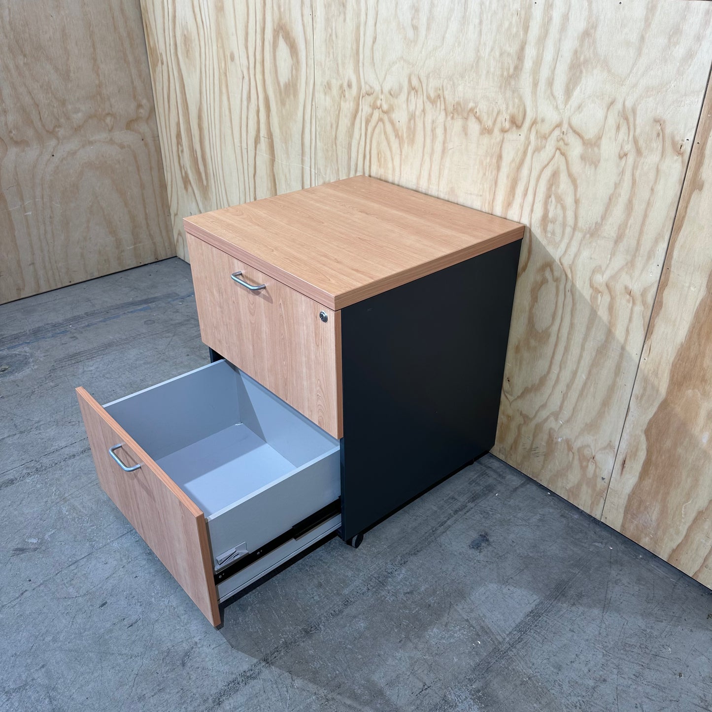 Classic Mobile Two-Drawer Filing Cabinet