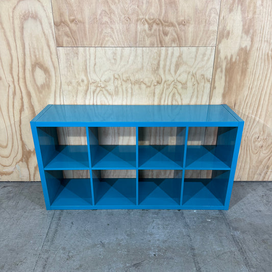 Teal Cube Shelf