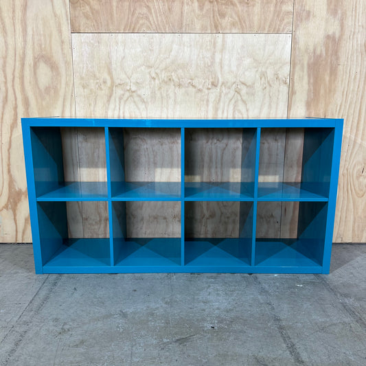 Teal Cube Shelf