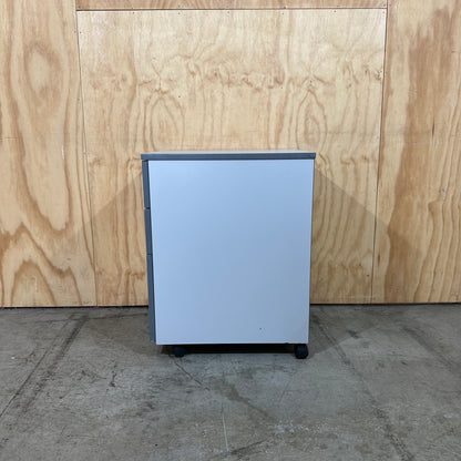 Light Grey Melamine Pedestal