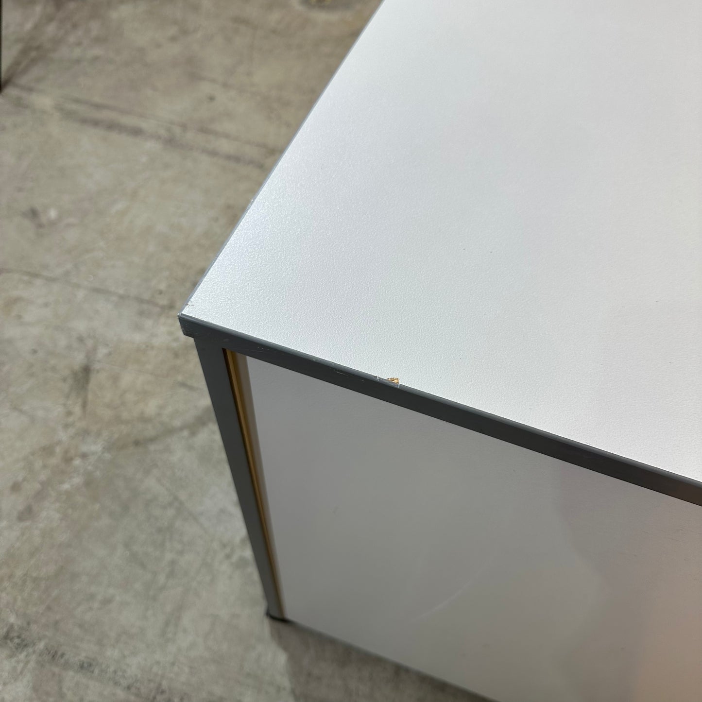 Light Grey Melamine Pedestal
