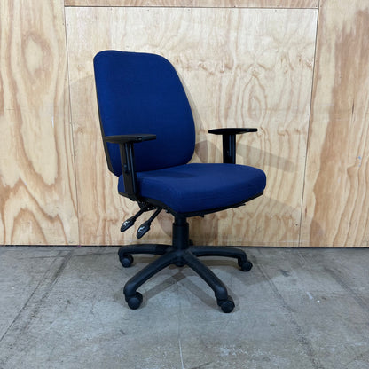 Blue Pago Task Chair with Arms