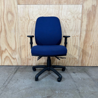 Blue Pago Task Chair with Arms