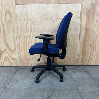 Blue Pago Task Chair with Arms