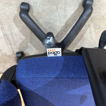 Blue Pago Task Chair with Arms