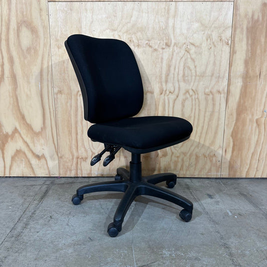 Black Highback Task Chair by Furnx