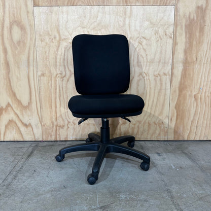Black Highback Task Chair by Furnx