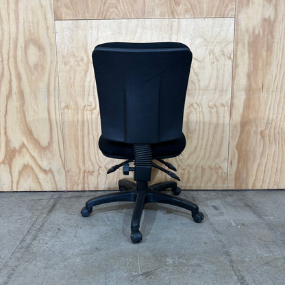 Black Highback Task Chair by Furnx
