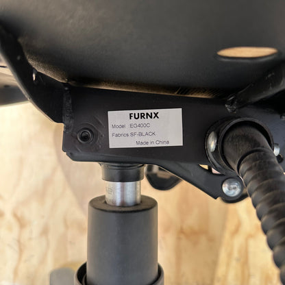 Black Highback Task Chair by Furnx