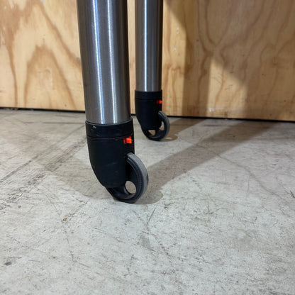 Oval Table on Wheels