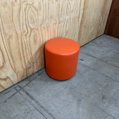 Orange Ottoman