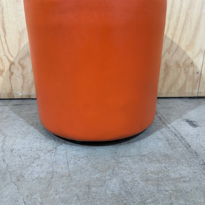 Orange Ottoman