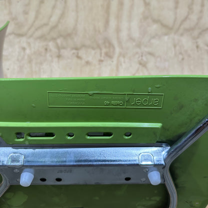 Catifa 46 0251: 4 Leg chair by Arper with Green/White bicolour shell