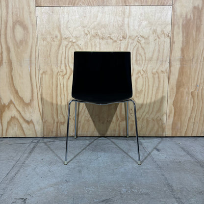 Arper Catifa 46 Stackable Chair in lime yellow