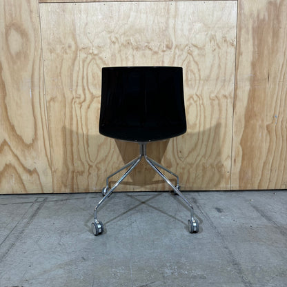 Catifa 46 with 4 way castor  by Lievore Altherr Molina for Arper in Yellow