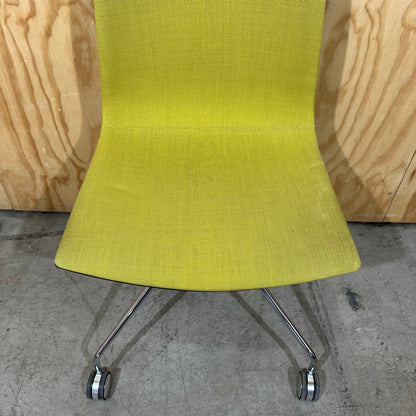 Catifa 46 with 4 way castor  by Lievore Altherr Molina for Arper in Yellow