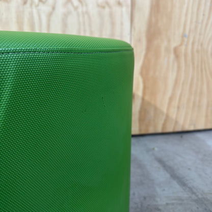 Round Green Ottoman