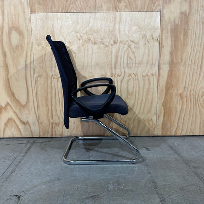 Mesh Back Cantilever Chair