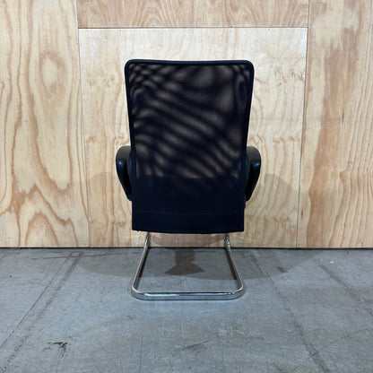 Mesh Back Cantilever Chair