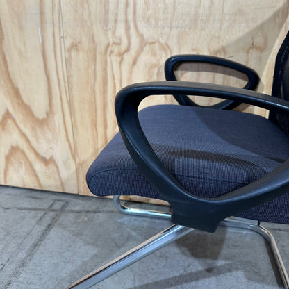 Mesh Back Cantilever Chair