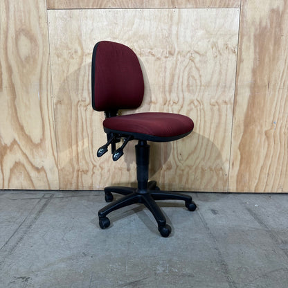 Burgundy Task Chair
