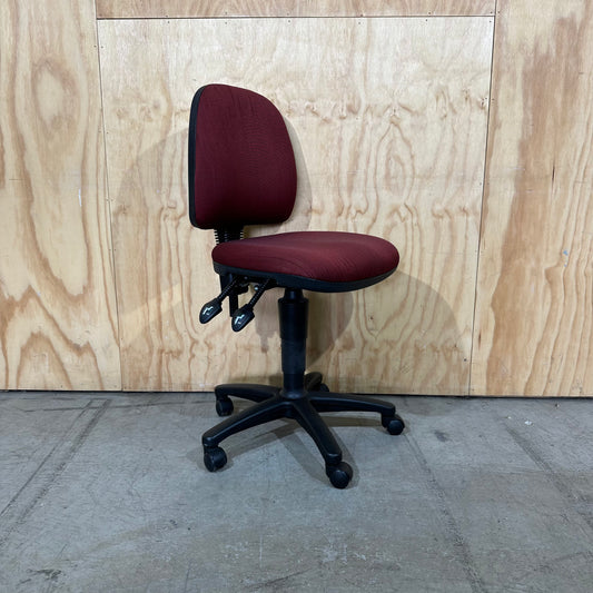 Burgundy Task Chair